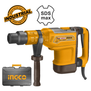INGCO Πιστολέτο περιστροφικό κρουστικό 1500W SDS max 9kg  RH1500528