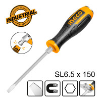 INGCO Κατσαβίδι χτυπητό ίσιο SL6.5Χ150mm HGTS686150