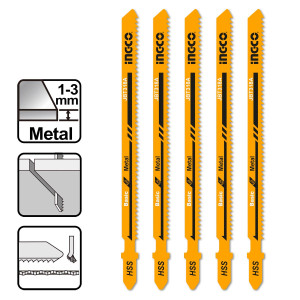 INGCO Πριονόλαμες σέγας μετάλλου 130mm JBT318A