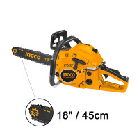 INGCO Αλυσοπρίονο βενζίνης 18" 2.5HP GCS5451811