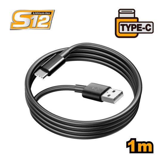 INGCO Καλώδιο φόρτισης USB-A σε Type-C 1m IUCC01