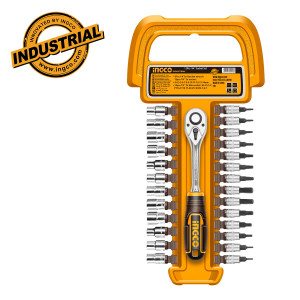 INGCO Καρυδάκια 1/4" σετ 27 τεμάχια HKTS14271