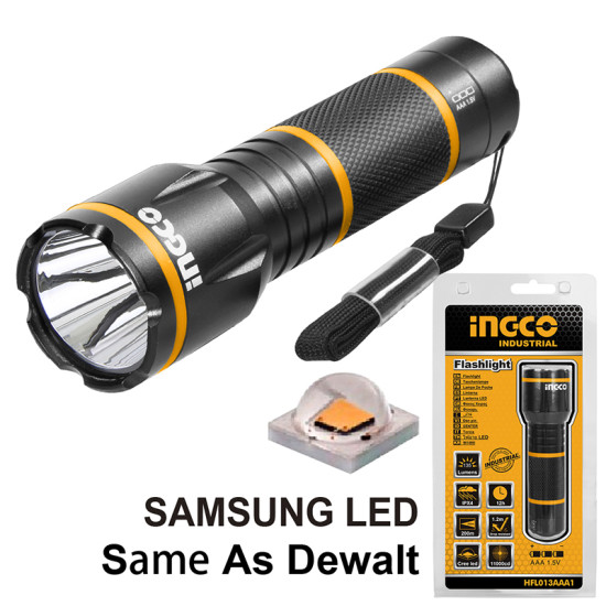 INGCO Επαγγελματικός φακός προβολέας 135 Lumen HFL013AAA1