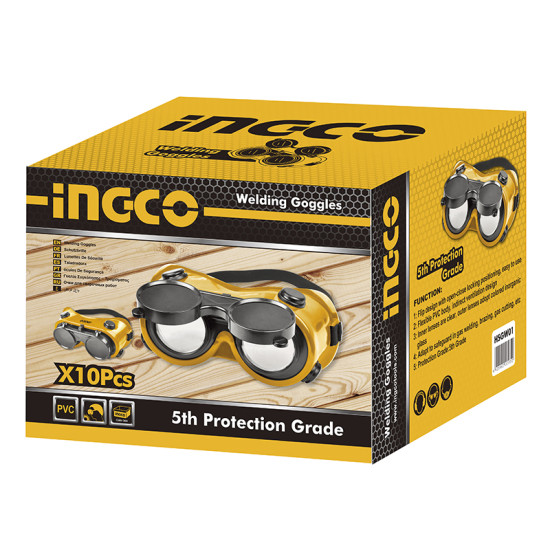 INGCO Γυαλιά προστασίας διπλά HSGW01