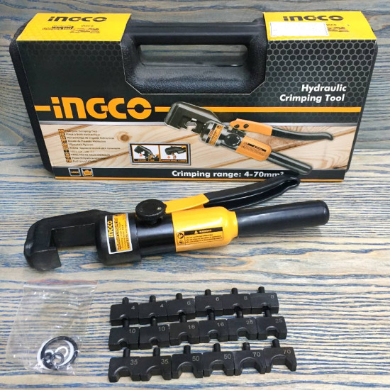 INGCO Υδραυλική πρέσσα ακροδεκτών 45kN HHCT0170