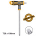 INGCO Επαγγελματικό ταφ torx κλειδί Τ20Χ100mm HHK15T201001