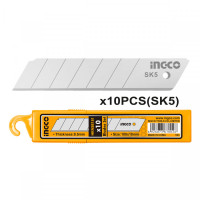 INGCO Λάμες Φαλτσέτας 18X100mm σετ 10 τεμαχίων HKNSB181