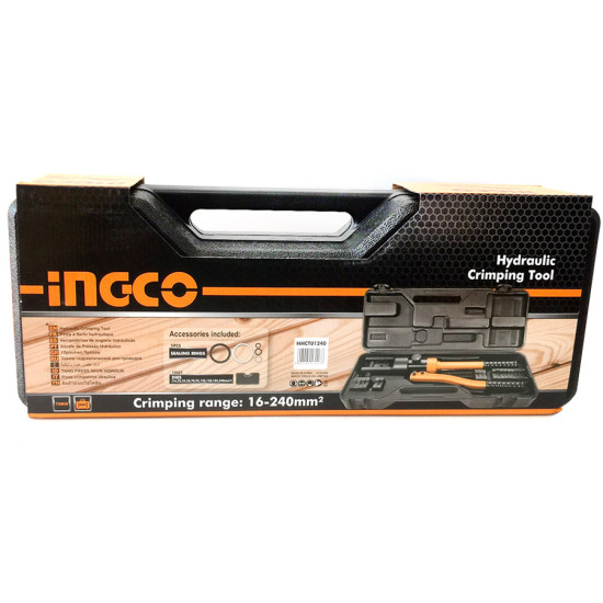 INGCO Υδραυλική πρέσσα ακροδεκτών 70kN HHCT01240 