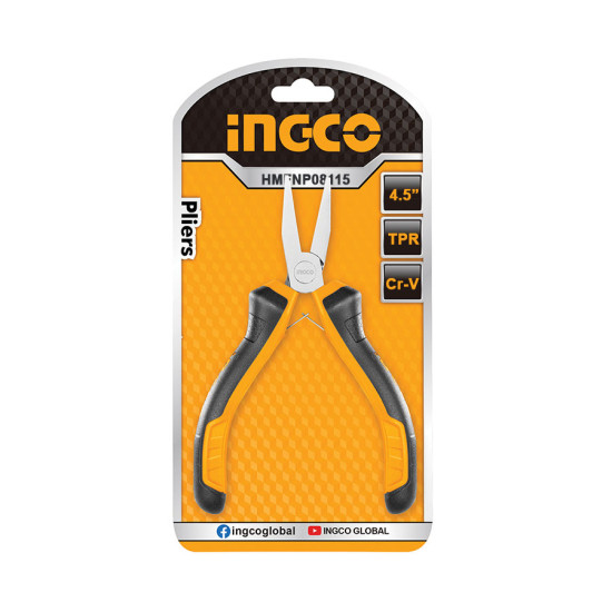 INGCO Μίνι πλατυτσίμπιδο 115mm HMFNP08115