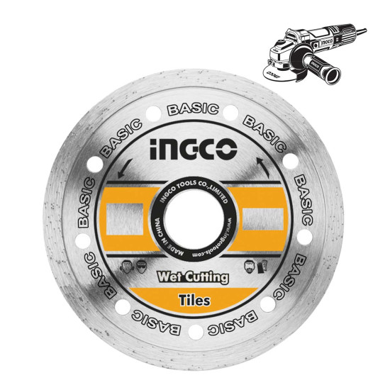 INGCO Διαμαντόδισκος πλακιδίων 125mm DMD021252