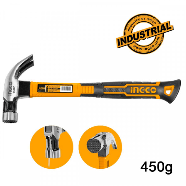 INGCO Σφυρί σκεπάδων προκοβγάλτης 450gr HCHD0166