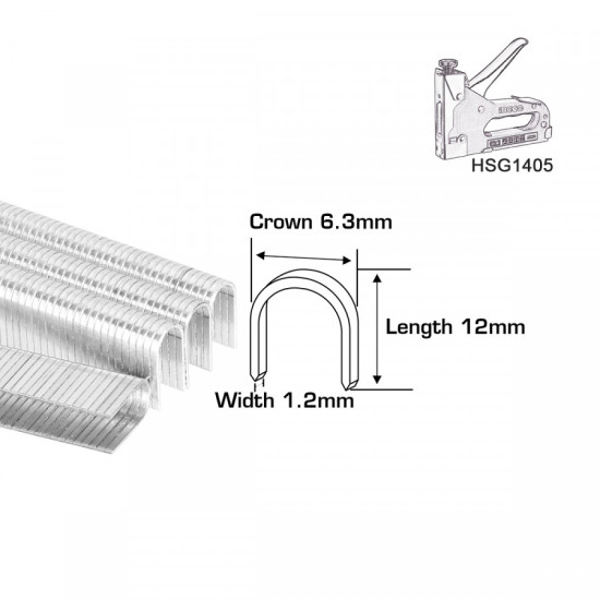 INGCO Δίχαλα καρφιών 6.3Χ1.2mm STS0412