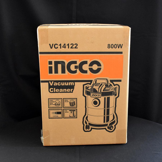 INGCO Ηλεκτρική σκούπα υγρών-στερεών 800W VC14122