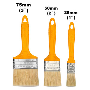 INGCO Πινέλο Βαφής 1"-2"-3" σετ 3 τεμάχια CHPTB7860301
