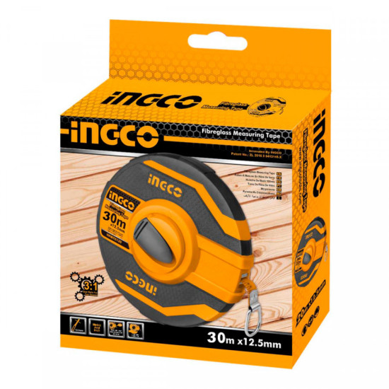 INGCO Μετροταινία 30mx12.5mm HFMT8130