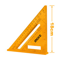 INGCO Τρίγωνο γωνιόμετρο 18cm HAS20202