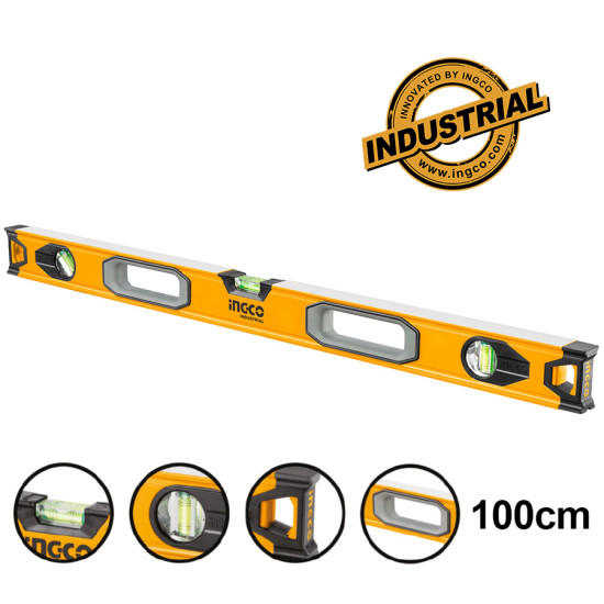 INGCO  Αλφάδι 100cm αλουμινίου HSL08100