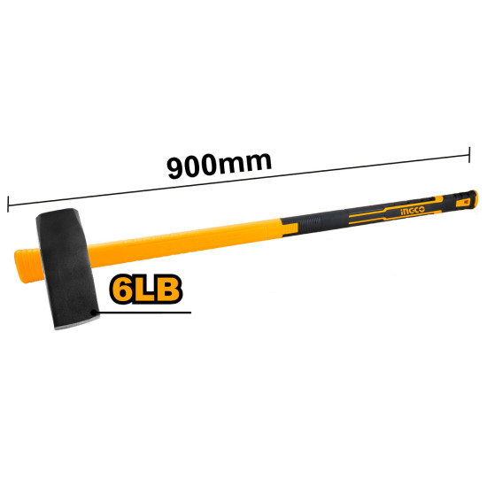 INGCO Βαρύ τσεκούρι 3kg HSPM02068D