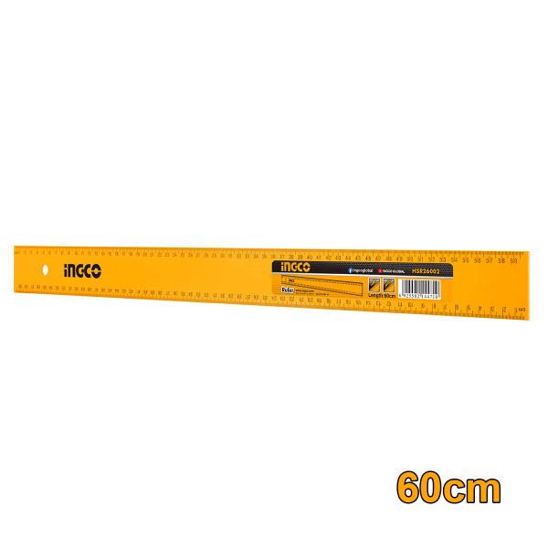 INGCO Χάρακας - ρίγα αλουμινίου 60cm HSR26002
