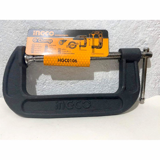 INGCO Επαγγελματικός σφιγκτήρας τύπου g6''/150mm HGC0106