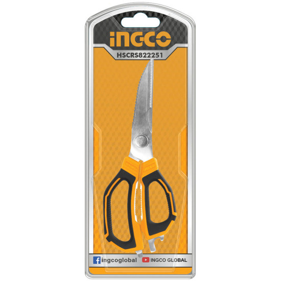 INGCO Ψαλίδι κουζίνας 5 λειτουργιών HSCRS822251
