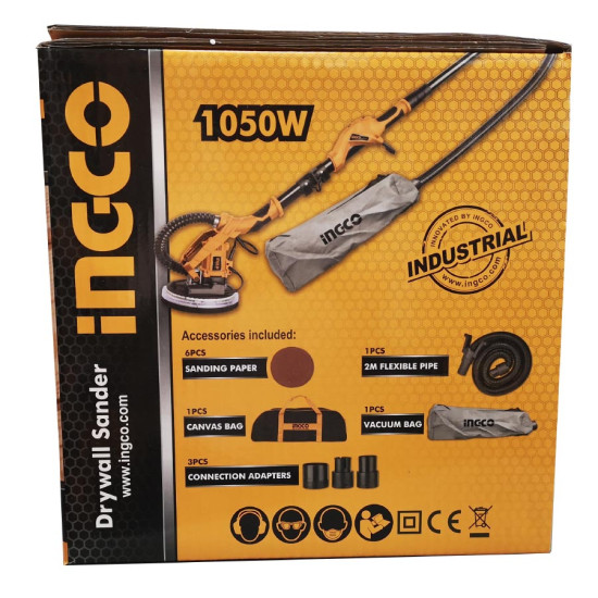 INGCO Τριβείο τοίχων 1050W DWS10501