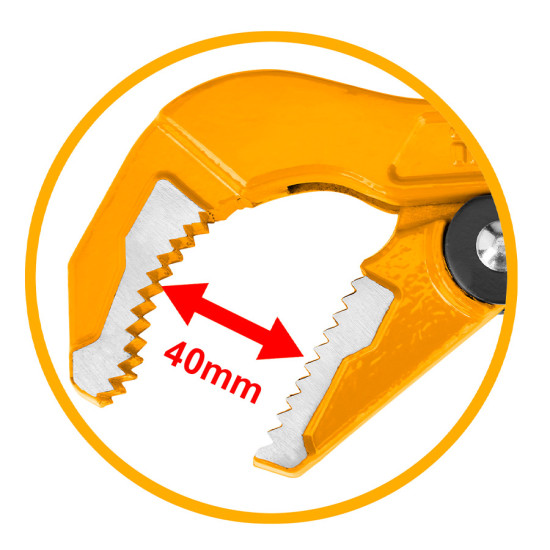 INGCO Τσιμπίδα υδραυλικών 1''/25mm 45º HPW04013