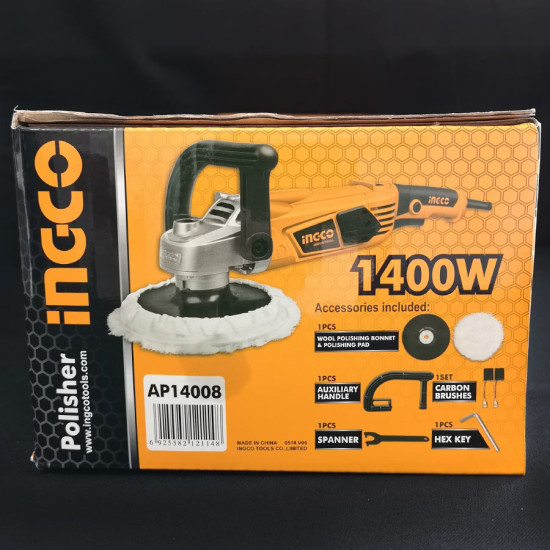 INGCO Ηλεκτρικός στιλβωτής 1400W AP14008 Industrial