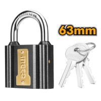 INGCO Λουκέτο μαύρο σιδερένιο 63mm DIPL0601