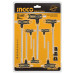 INGCO Σετ 8 τεμ Κλειδιά αλλεν ταφ torx HHKT8083