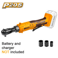 INGCO Καστάνια 3/8" μπαταρίας 20V Li-Ion SOLO CDRLI2060151