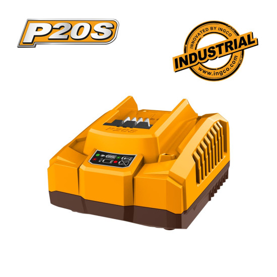 INGCO Φορτιστής μπαταρίας 20V FCLI20411E