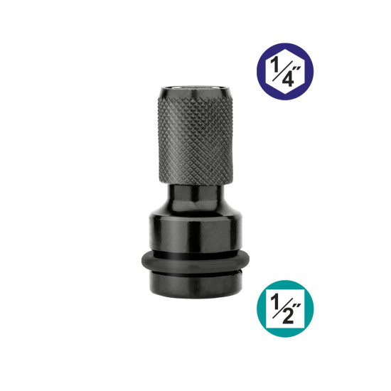 INGCO Αντάπτορας με υποδοχή 1/2'' και έξοδο 1/4'' για μύτη ABH60501