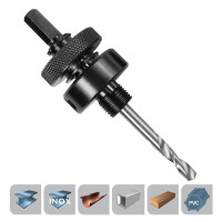 INGCO Οδηγός ποτηροτρύπανων από 32mm έως 210mm HSA02