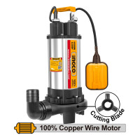INGCO Υποβρύχια αντλία INOX με κοπτήρα λυμάτων 1500W SPDB15008