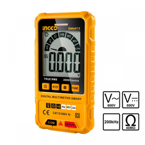 INGCO Ψηφιακό πολύμετρο (AC/DC) S.S. DM6012