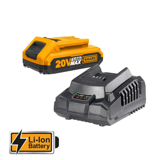 INGCO Πριτσιναδόρος μπαταρίας 20V Li-Ion CRTLI20051