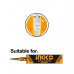INGCO Πιστόλι σιλικόνης 9'' HCG1809