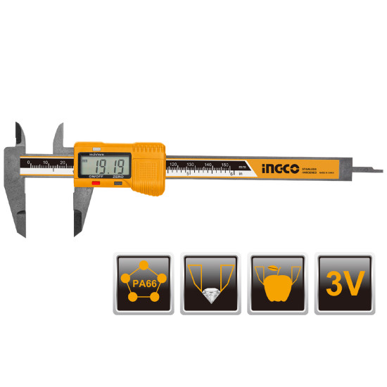 INGCO Παχύμετρο ψηφιακό 150mm HDCP16150