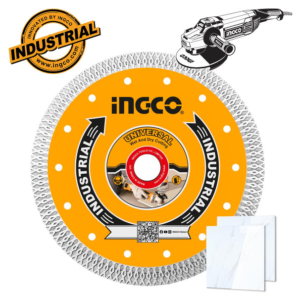 INGCO Διαμαντόδισκος λεπτός 1.4mm 230mm DMD082301HT