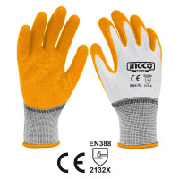 INGCO Γάντια εργασίας latex XL HGVL06-XL