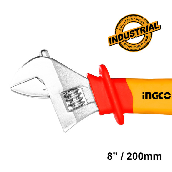 INGCO Γαλλικό κλειδί ηλεκτρολόγου VDE 200mm HIADW081