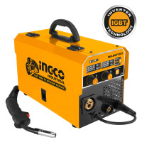 INGCO Ηλεκτροκόλληση Inverter 160Α σύρματος με αέριο και χωρίς αέριο MGT1601