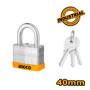 INGCO Λουκέτο πλαστικοποιημένο 40mm DLPK0401