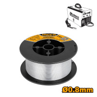 INGCO Σύρμα ηλεκτροσυγκόλλησης Flux 1kg 0.8mm EWSFC081001