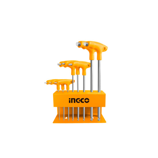 INGCO Ταφ άλλεν μπίλιας σετ 8 τεμαχίων 2-10mm HHKT80828