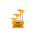 INGCO Ταφ άλλεν μπίλιας σετ 8 τεμαχίων 2-10mm HHKT80828