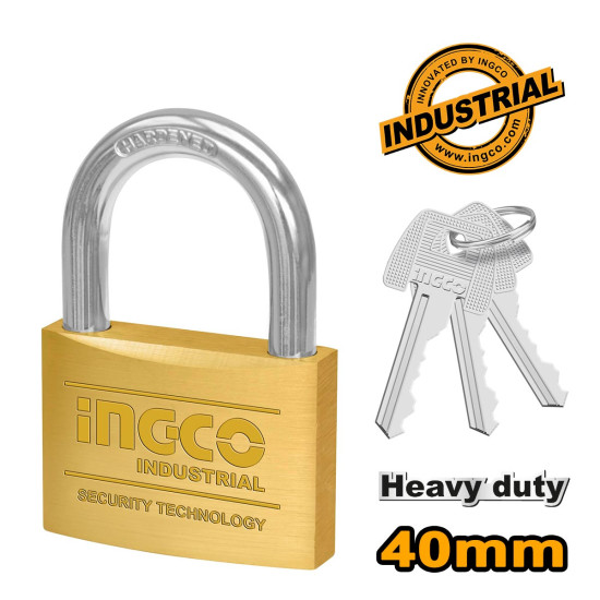 INGCO Λουκέτο ορειχάλκινο 40mm DBPL0402