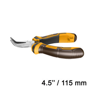 INGCO Μίνι μυτοτσίμπιδο κυρτό 115mm HMBNP08115