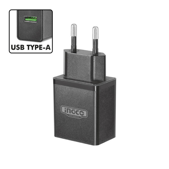 INGCO Φορτιστής USB Type-A FCLI120502